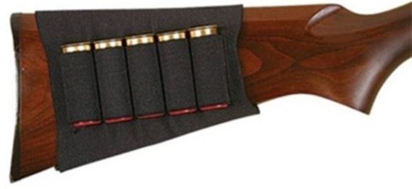 Picture of Allen Shooting Accessories, Shell Holders - Basic Buttstock Shell Holder, Fits Shotgun, 5 Cartridges