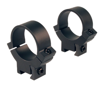 Picture of Warne Scope Mounts Rings, Rimfire - 30mm, 7.2/22, High (.525"), Matte, Fits 3/8" & 11mm Dovetails