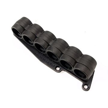 Picture of Mesa Tactical SureShell Polymer Shotshell Carriers, Side Mount Shell Carriers - SureShell Polymer Carrier For Remington 870/1100, 6 Shells, 12Ga