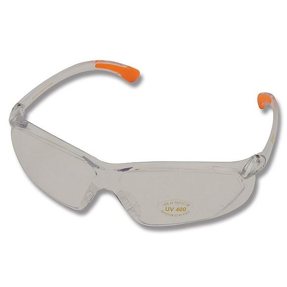 Picture of Allen Safety, Eye Protection - Factor Shooting Glasses, Clear Frame/Clear Lens