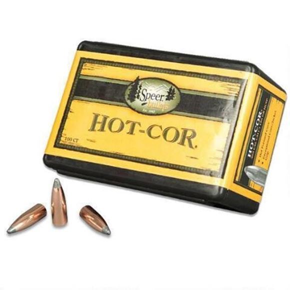 Picture of Speer 2223 Rifle Hunting Hot-Cor Bullets, 311-180-GR SPRN, 100 Ct