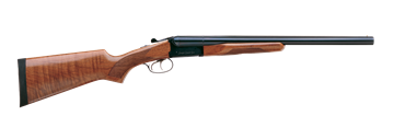 Picture of Stoeger Industries IGA Coach Gun Deluxe Side-by-Side Shotgun- 12Ga, 3", 20", Blued, AA-Grade Gloss Walnut Stock, Brass Bead Front Sight, Double Trigger, (IC,M)