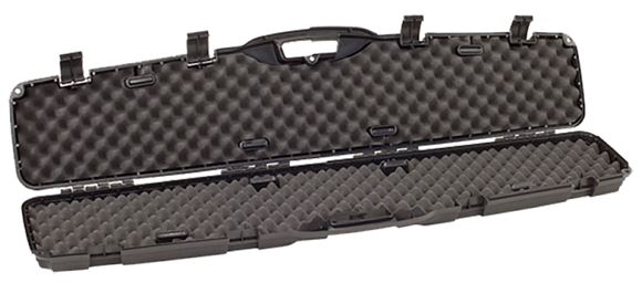 Picture of Plano Protector Pro-Max Single Scoped Rifle Case - 53.25" x 12 x 4.13", High-density Interlocking Foam, Black, Patented PillarLock System