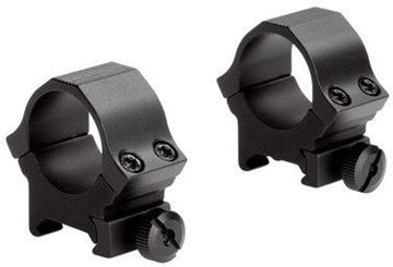 Picture of Sun Optics USA Mounting Systems - Sport Rings, 1", Medium, Matte Black, Standard Dovetail (Weaver)