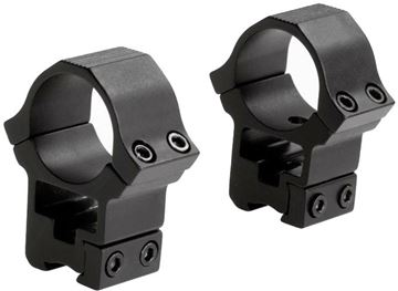 Picture of Sun Optics USA Mounting Systems - 22 Sport Rings, 1", High, Satin Black, 3/8" Dovetail