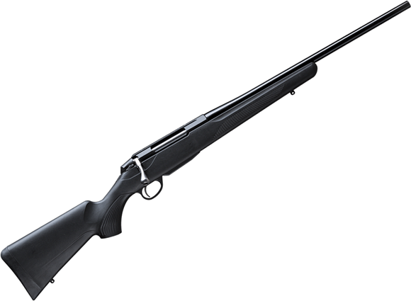 Picture of Tikka T3X Compact Lite Bolt Action Rifle - 308 Win, 20", Blued, Light Hunting Contour, Black Modular Synthetic Stock, 3rds, No Sight, Standard Trigger, 1" Spacer w/Buttpad