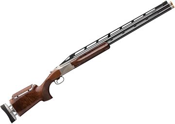 Picture of Browning Citori 725 Trap MAX Adjustable Comb Over/Under Shotgun - 12Ga, 2-3/4", 32", Ported, High Vented Rib, Polished Blue, Adjustable Monte Carlo Comb, Silver Nitride Receiver, Grade V/VI Walnut Stock, HiViz Pro-Comp Front, Invector-DS Extended(LF/F)