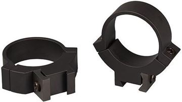 Picture of Warne Scope Mounts Rings - Maxima Rimfire - 30mm, 7.3/22, Medium, Matte, Fits 3/8" & 11mm Dovetails