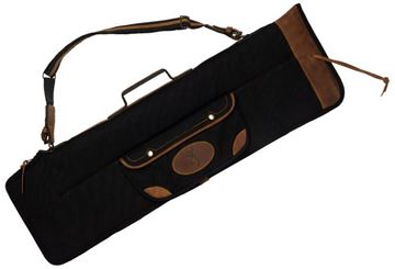 Picture of Browning Gun Cases, Flexible Gun Cases - Lona O/U Takedown Shotgun Case, 33", Black, Heavy Duty Canvas, Leather Trim & Handle