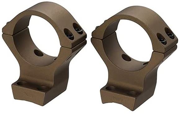 Picture of Talley Lightweight One-Piece Alloy Scope Mount - 1", Medium, Burnt Bronze Cerakote, For Browning X-Bolt Hell's Canyon