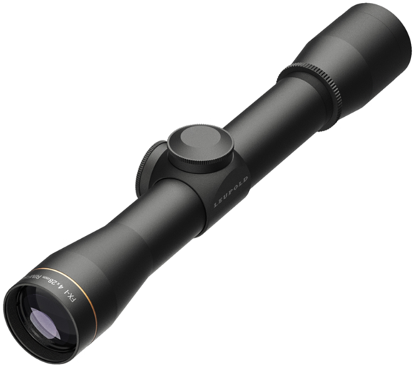 Picture of Leupold Optics, Fixed Power Riflescopes - FX-I Rimfire 4x28mm, 1", Matte, Fine Duplex