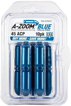 Picture of A-Zoom 15315 45 Auto Snap Cap, Blue 10Pk