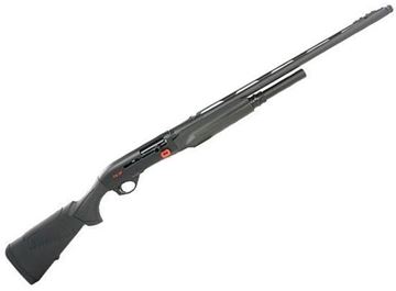 Picture of Benelli M2 SP Speed Semi-Auto Shotgun - 12Ga, 3", 26", Blued, Anodized Black Reciever, Black Synthetic Stock w/ Comfortech Pad, Red-Bar Front Sight & Folding Back Sight, 3rds, 2rd Extension, Ext. Chokes