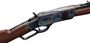 Picture of Winchester Model 1873 Competition Carbine High Grade Lever Action Rifle - 357 Mag/38 Special, 20", Sporter Contour, Polished Blued, Color Case Hardened Steel Receiver, Buttplate, & Barrel Band, Oil Finished Grade III/IV Black Walnut Stock w/Straight Grip