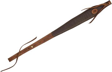 Picture of Browning Shooting Accessories, Rifle & Shotgun Slings - Padded cotton canvas sling with Crazy Horse leather accents and ties, Buckmark patch and tapered profile, Chicago Screws Sling Adjustments, 25" - 36"