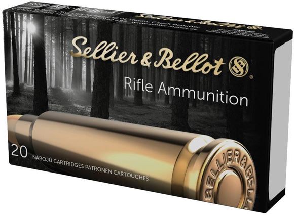 Picture of Sellier & Bellot Rifle Ammo - 22 Hornet, 45Gr, SP, 20rds Box