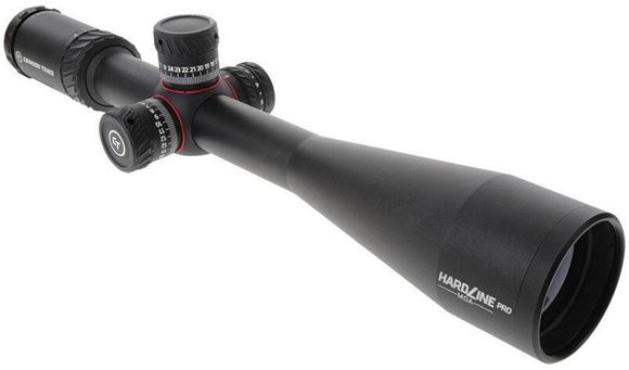 Picture of Crimson Trace Optics, Hardline Pro - 6-24x50mm, 30mm, Illuminated MR1-MOA Reticle, First Focal Plane, 1/4 MOA Adjustment, Side Focus Parallax, Matte