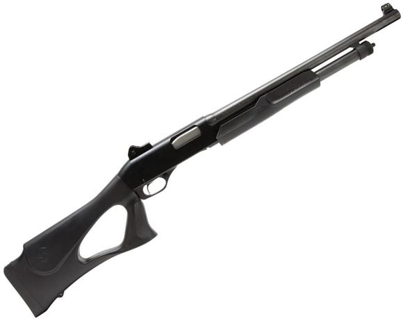 Picture of Savage 23248 320 Thumbhole Pump Shotgun, 12 Ga., 3, 18.5 Bbl Matte Black, Synthetic Stock, Ghost Ring Sight, 5+1 Rnd