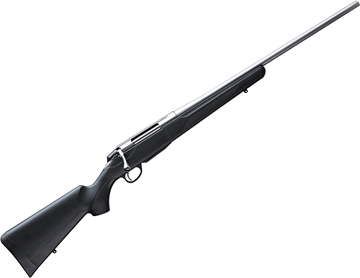 Picture of Tikka T3X Lite Bolt Action Rifle - 6.5 PRC, 24.3", Stainless Steel Finish, Black Modular Synthetic Stock, Standard Trigger, 4rds, No Sights