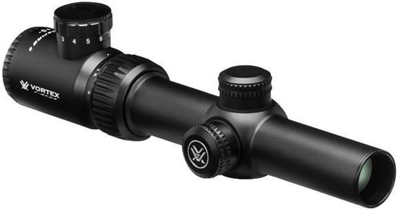 Picture of Vortex Optics, Crossfire II Riflescope - 1-4x24mm, 30mm, V-bRITE, Second Focal Plane, 1/4 MOA Adjustment