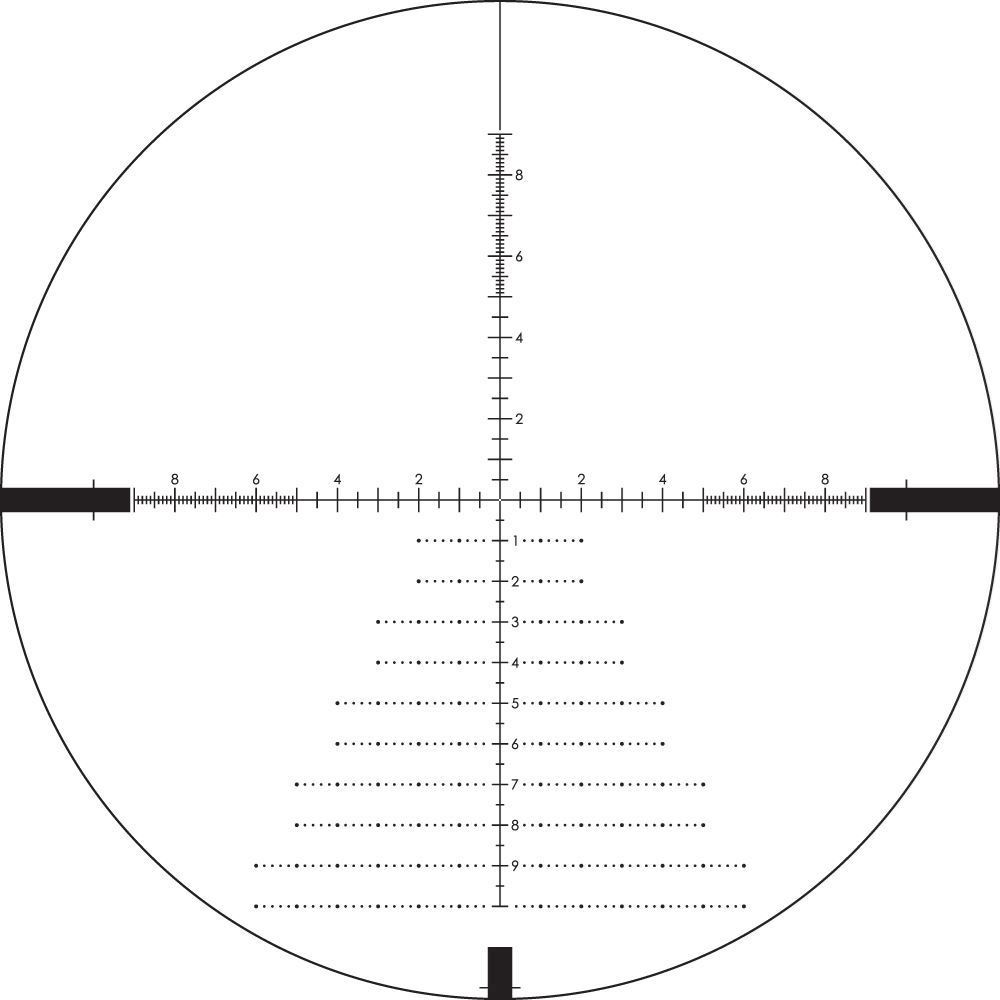 Vortex Optics, Diamondback Tactical Riflescope - 6-24x50mm, 30mm, EBR ...