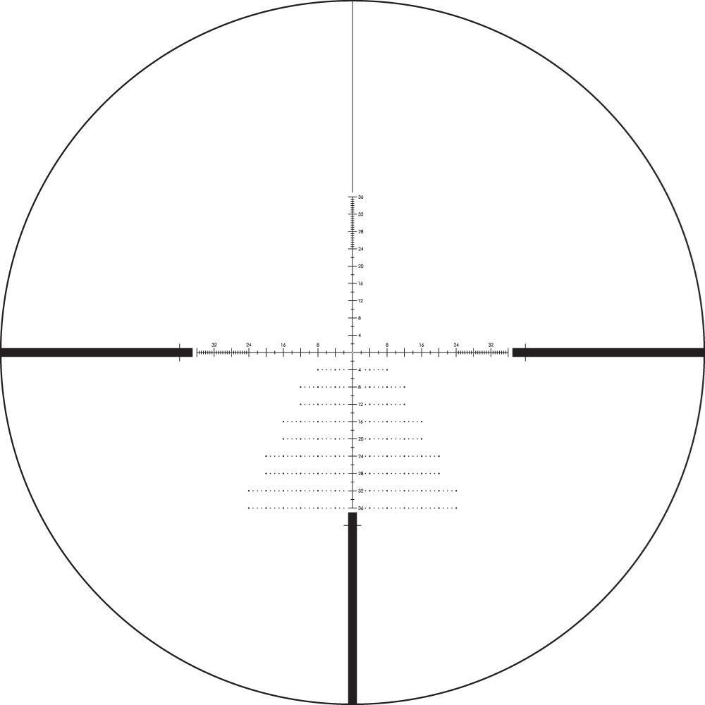 Vortex Optics, Diamondback Tactical Riflescope - 4-16x44mm, 30mm, EBR ...