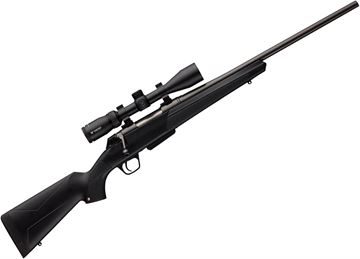 Picture of Winchester XPR Compact Scope Combo Bolt Action Rifle - 7mm-08 Rem, 20", Black Synthetic Stock, Permacote Black Barrel & Receiver, 3rds, Threaded Muzzle, MOA Trigger System,Vortex Crossfire II 3-9x40 with BDC reticle, 13'' Length Of Pull