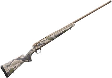 Picture of Browning X-Bolt Speed Bolt Action Rifle - 270 Win, 22", Fluted Sporter Contour, OVIX Camo Composite Stock, Smoked Bronze Cerakote, Muzzle Brake, 4rds