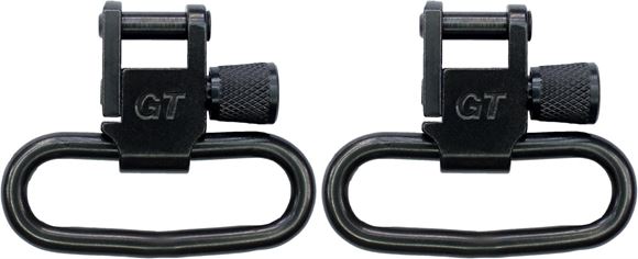 Picture of GrovTec GT Swivels, GT Swivels - Locking Swivels, 1" Loops, Black-Oxide Finish (Set Of 2)