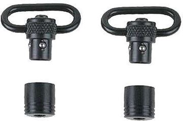 Picture of Uncle Mike's Swivels, QD Swivels - Push Button Quick Detach Super Swivels, Black, 1", Fits: Most Bolt Action Rifles