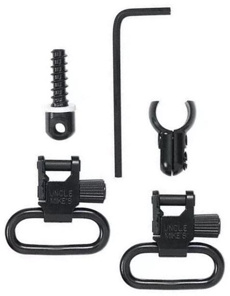 Picture of Uncle Mike's Swivels, Rifle Swivels - QD Super Swivel, Magnum Band (QD 115 U22), 1", Blued