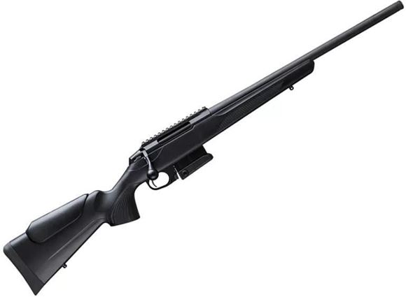 Picture of Tikka T3X Compact Tactical Rifle (CTR) Bolt Action Rifle - .223 Rem, 20", Matte Black, Semi-Heavy Contour, Threaded, Black Glass-Fiber Reinforced Copolymer Polypropylene Stock w/Varmint Cheek Piece, 10rds, Picatinny-Rail