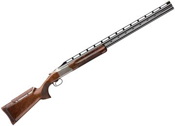 Picture of Browning Citori 725 Trap Adjustable Comb Over/Under Shotgun - 12Ga, 2-3/4", 30", Ported, High Vented Rib, Polished Blue, Silver Nitride Receiver, Gloss Oil Grade III/IV Black Walnut Stock, HiViz Pro-Comp Front, Invector-DS Flush(IM/F)