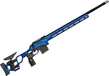 Picture of Cadex Defense CDX-SS Seven S.T.A.R.S Pro - 6.5 Creedmoor, 26",1:8 Twist, Bartlein Barrel, Hybrid NRA Blue-Black, DX2 Trigger, 10rds,Pro Foldable Buttstock, 20 MOA Rail, MX2-ST Muzzle Brake.