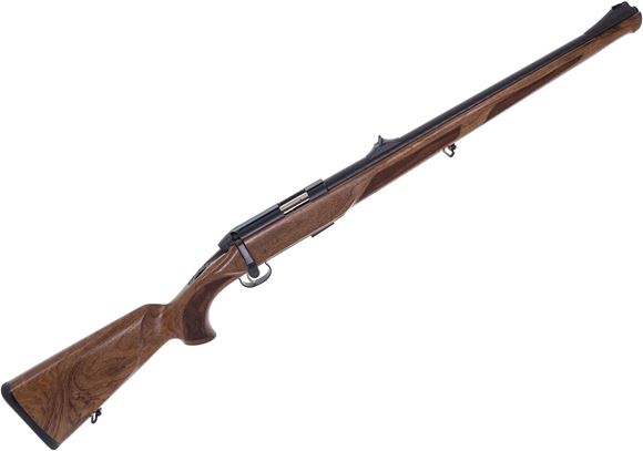 Picture of Steyr Mannlicher Zephyr II Bolt Action Rimfire Rifle - 22 LR, 19.7", Cold Hammer Forged, MANNOX Surface Treatment, Full Walnut Stock, 5rds, Open Sights