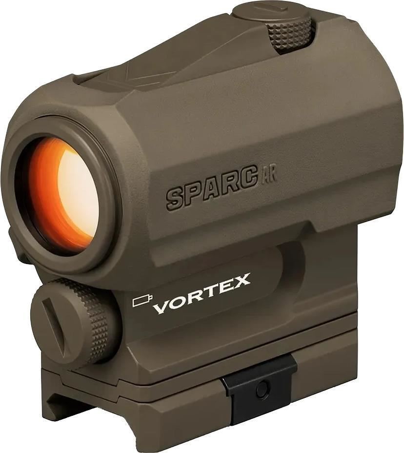 Vortex Optics, SPARC AR Red Dot - 2 MOA Reticle, 1/2 MOA Adjustment, 12 ...