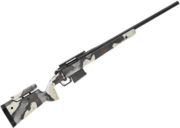 Picture of Springfield Armory 2020 Ridgeline Bolt Action Rifle - 6.5 Creedmoor, 22", Fluted Barrel, Black, Adjustable Carbon Fiber Stock, Ridgeline Camo, TriggerTech 2.5-5 lbs, 5rds AICS Mag, Radial Muzzle Brake