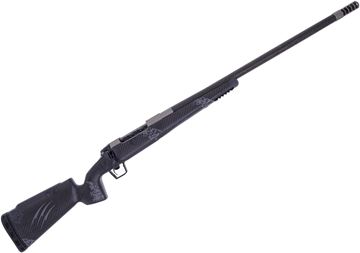 Picture of Fierce Firearms CT Rival Bolt Action Rifle - 280 Ackley Improved, 24" C3 Carbon Barrel, Titanium Receiver, Carbon Fiber Stock, Phantom / Grey, Nix Muzzle Brake, 70 Deg Bolt Throw, 3rds.