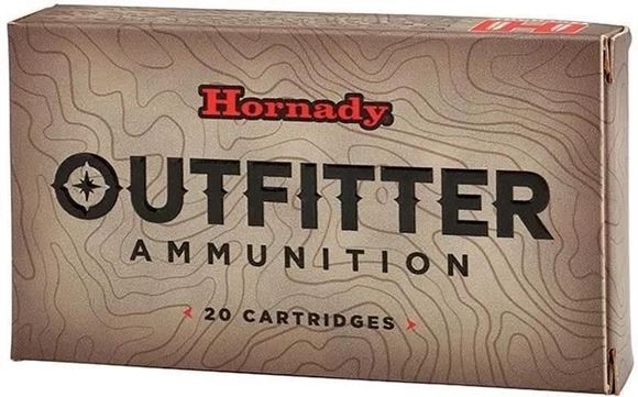 Picture of Hornady 804574 Outfitter Rifle Ammo 243 WIN 80 Gr CX OTF 20 Rnd, 3200 FPS