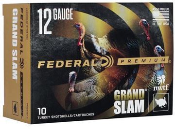 Picture of Federal Premium Grand Slam Shotgun Ammo - 12Ga, 3", 1-3/4oz, 1200fps, #6, 10rds Brick