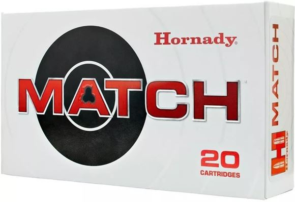 Picture of Hornady 81501 Match Rifle Ammo 6.5 Creedmoor 147 Gr, Eld Match, 20 Rnd