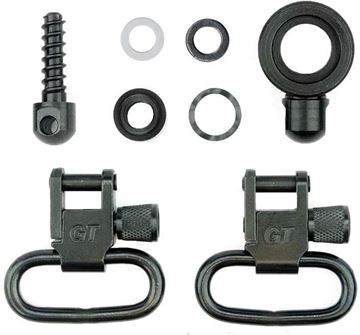 Picture of GrovTec GT Swivels, GT Locking Swivel Sets - For Browning BLR Lever Action Rifles, 1" Loops, Blued, Does not fit Browning BLR Lighting