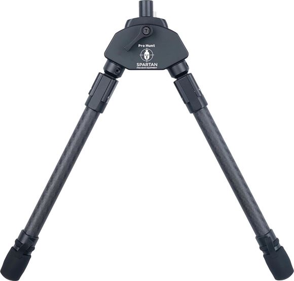 Picture of Javelin ProHunt TAC Bipod, Long Length, 8.9"-12.2" Ground Clearance, Rubber & Tungsten Carbide Feet, Single Leg Lockout, Classic Rifle Adapter Kit Inc., Compatible Spartan 12mm Adapters, Weight: 8.3oz.