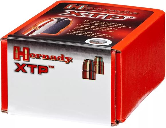 Picture of Hornady Handgun Bullets, XTP (eXtreme Terminal Performance) - 44 Caliber (.430"), 240Gr, HP XTP, 100ct Box