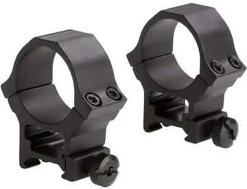 Picture of Sun Optics USA Mounting Systems - Sport Rings, 30mm, High, Matte Black, Standard Dovetail (Weaver)