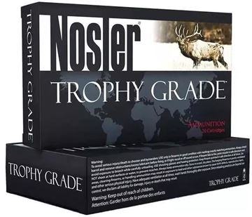 Picture of Nosler 60014 Trophy Grade Rifle Ammo, 26 Nosler 140gr AccuBond (20 ct.)