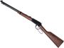 Picture of Henry Octagon Frontier Model Rimfire Lever Action Rifle - 17 HMR, 20", Blued, Straight-Grip American Walnut Stock, 11+1rds, Brass Beaded Front & Marbles Fully Adjustable Semi-Buckhorn Rear Sights