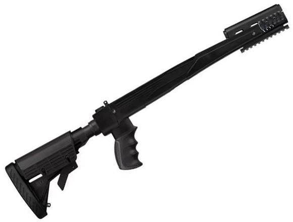 Picture of Advanced Technology International (ATI) SKS Rifles Stocks - SKS Strikeforce Six Position Adjustable Side Folding TactLite Stock w/Scorpion Recoil System, Black