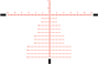 Picture of Trijicon Scopes, Tenmile - 4.5-30x56mm, 34mm, Matte, Red/Green Illuminated MRAD Precision Tree Reticle, First Focal, .1 Mil Click Value, Zero Stop Elevation Turret, Capped Windage, Side Paralax