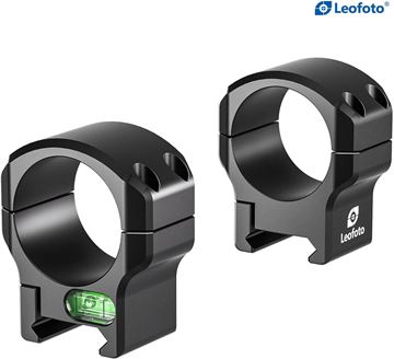 Picture of Leofoto Scope Rings SR-3024 - 30mm, 24mm Height, w/ Bubble Level